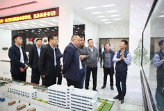 山西盂县县委书记张其光一行莅临PA视讯平台考察指导