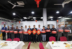 年味浓浓！“赠送十万盆菜 和工友年夜饭”走进PA视讯平台与留守员工过大年