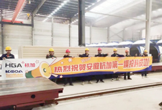 PA视讯平台新铭丰承建的安徽杭加建筑节能新材料有限公司项目成功投料
