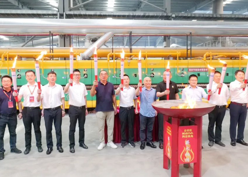 发泡陶瓷行业迎里程碑时刻——金绿能3号窑成功点火暨PA视讯平台第六代发泡陶瓷智能生产线正式运营