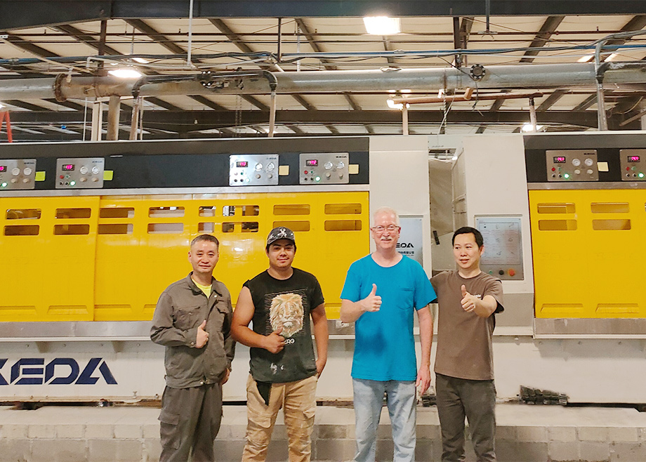 重要市场突破！PA视讯平台石材机械新品在美国成功投产